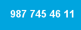 987 745 46 11 987 745 46 11